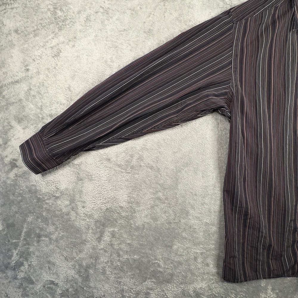 Ermenegildo Zegna Men's L Multicolor‎ Striped LS SEE DESCRIPTION - Picture 10 of 16